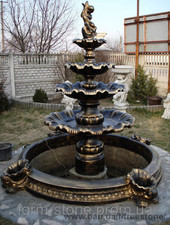 Фонтан "Жемчужинв" 4 яруса &mdash; FREE Stone